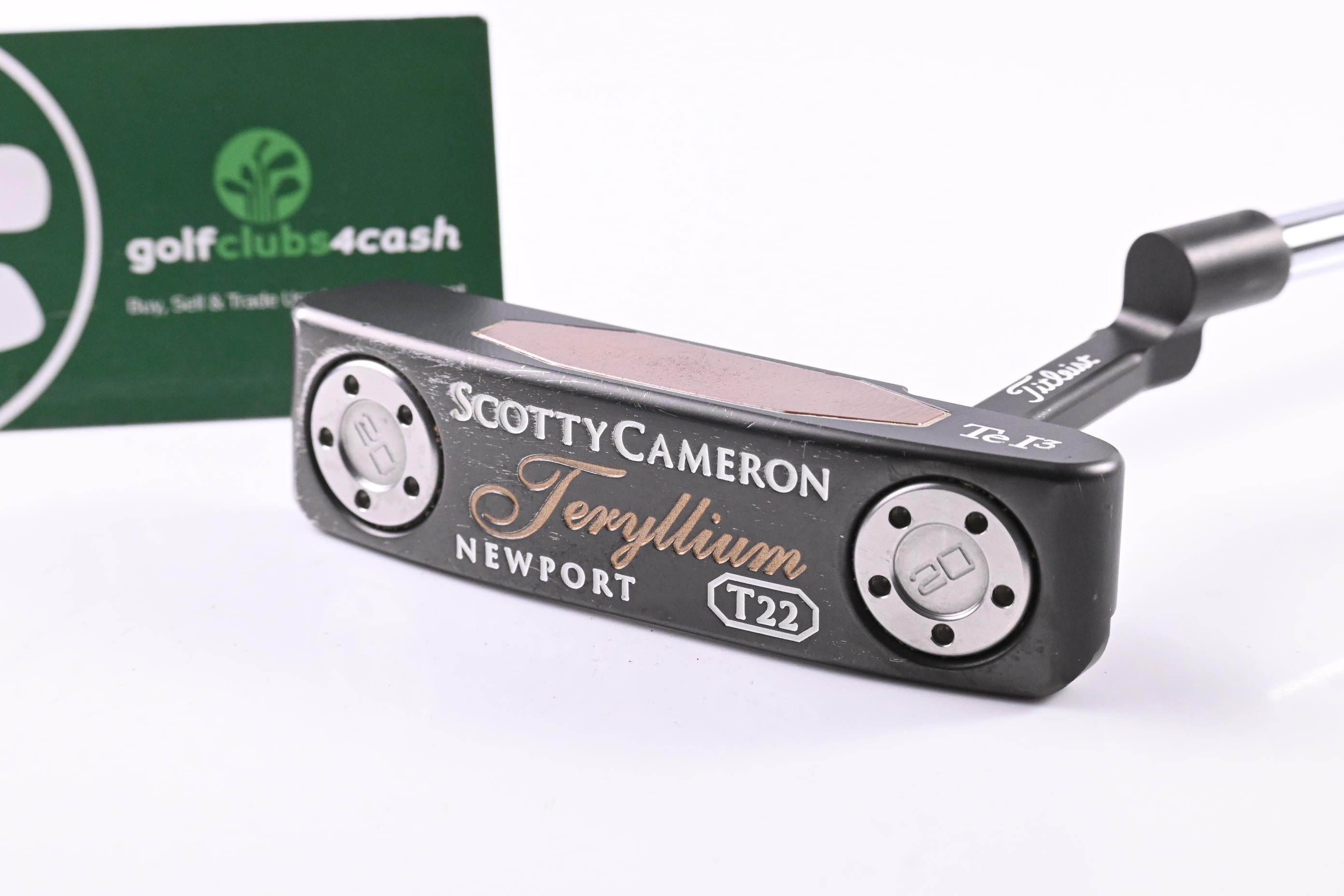 Scotty Cameron Teryllium T22 Newport Putter / 34 Inch