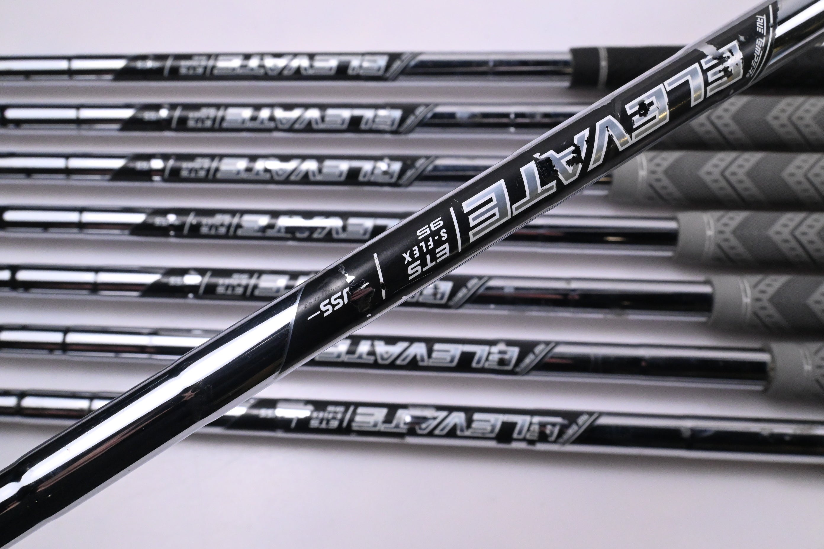 Callaway Apex DCB Irons / 4-PW+GW / Stiff Flex Elevate ETS 95 Shafts