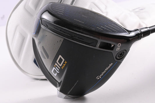 Taylormade Qi10 Max Driver / 9 Degree / Regular Flex Fujikura Ventus Blue '25 5