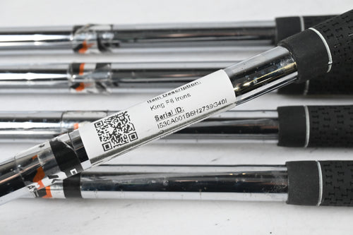 Cobra King F6 Irons / 6-PW / Regular Flex King F6 Shafts