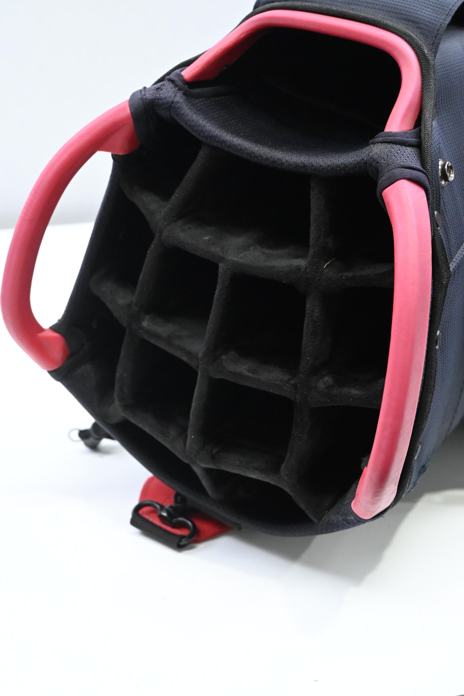 Titleist Cart Bag / 14-Way Divider / Black , Red