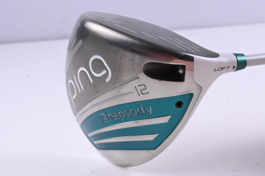 Ladies Ping Rhapsody 2015 Driver / 12 Degree / Ladies Flex Ping ULT 220 Shaft