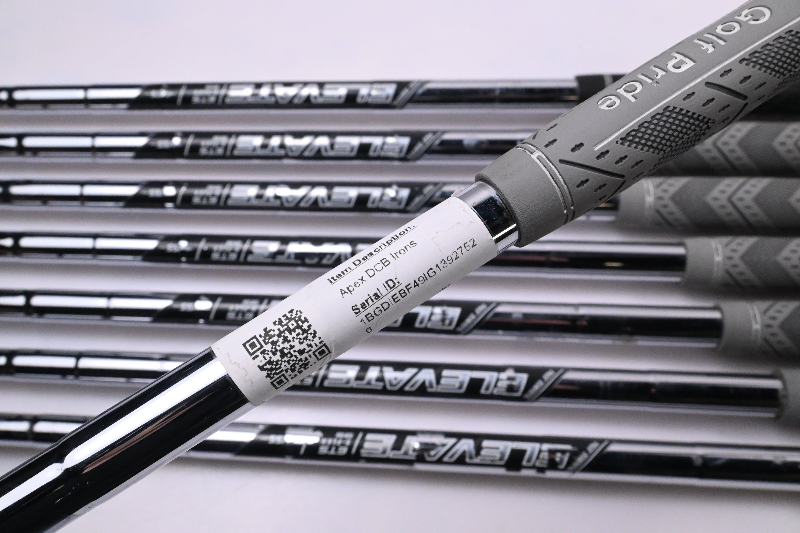Callaway Apex DCB Irons / 4-PW+GW / Stiff Flex Elevate ETS 95 Shafts