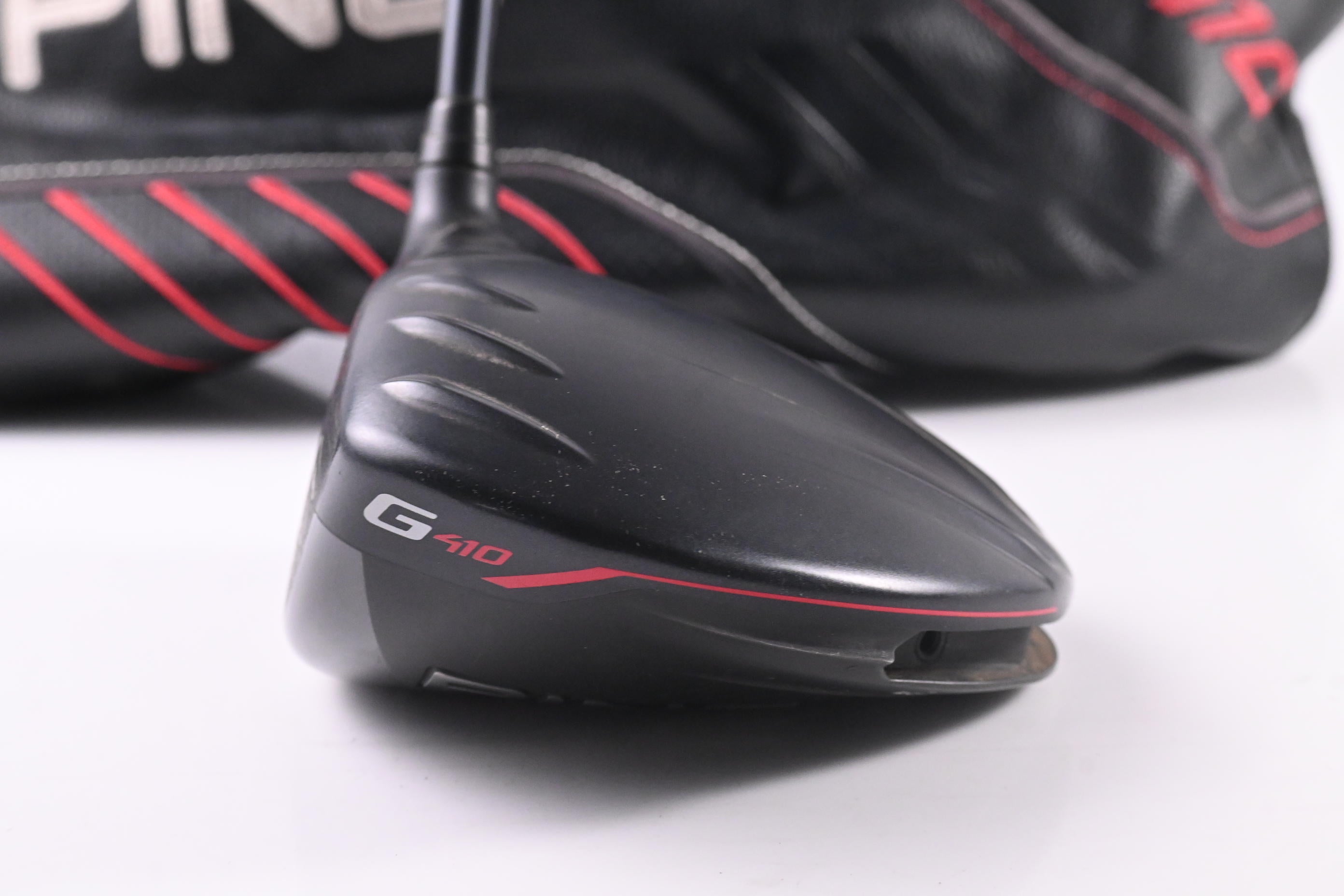 Left Hand Ping G410 Plus Driver / 10.5 Degree / Senior Flex Ping Alta CB Red 55 Shaft