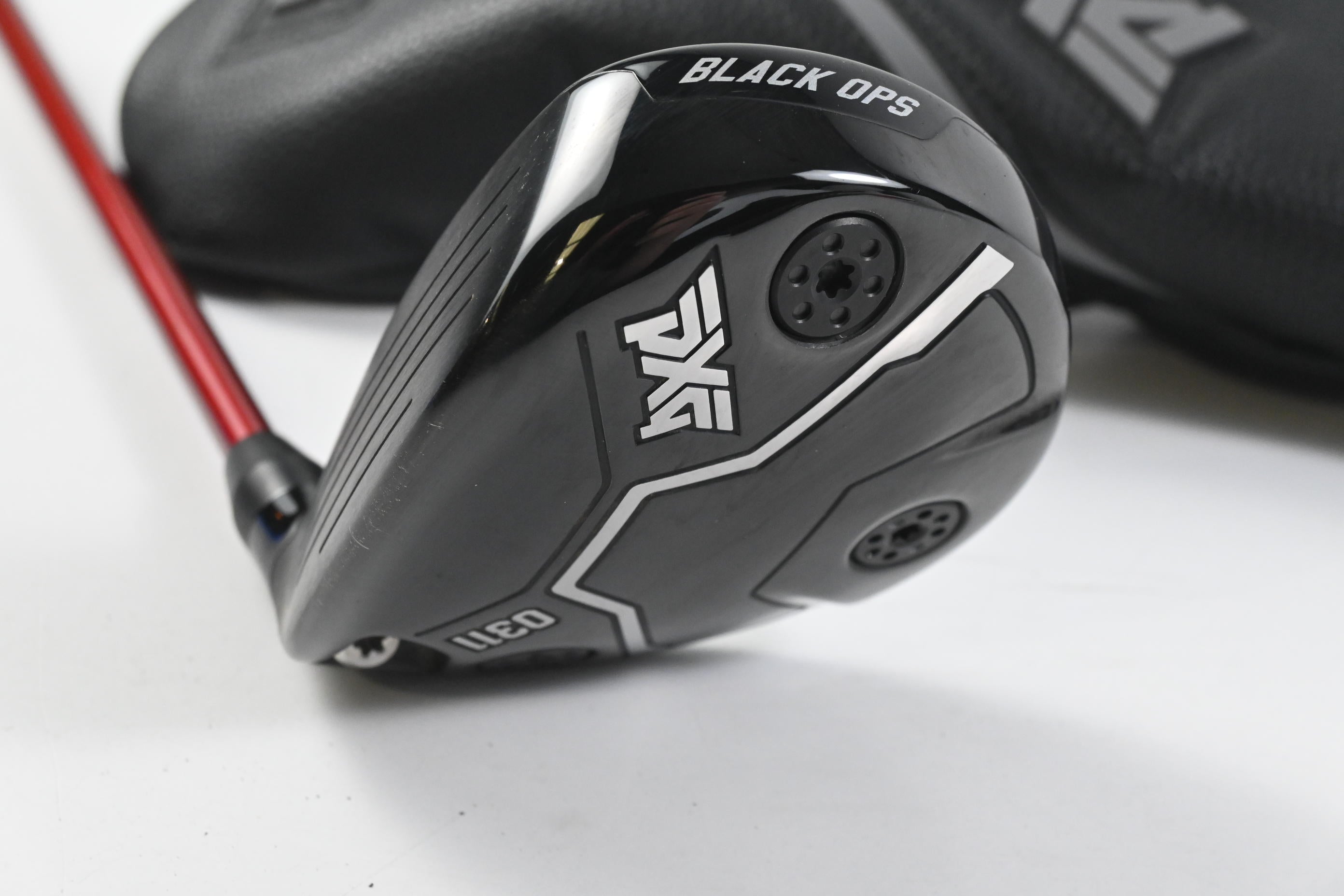 Left Hand PXG 0311 Black Ops #5 Wood / 18 Degree / Stiff Flex Denali Red 60