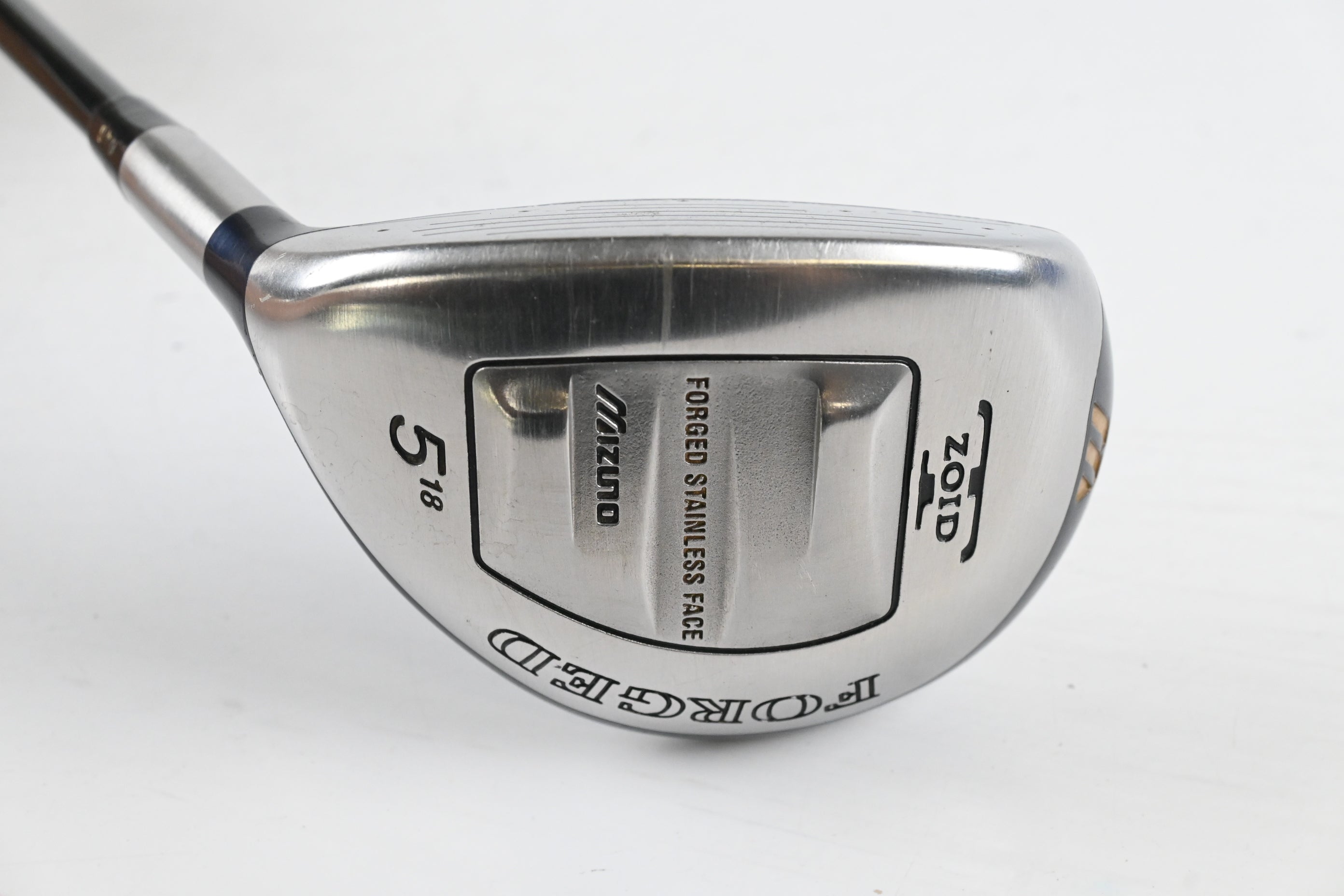 Left Hand Mizuno T-Zoid Forged #5 Wood / 18 Degree / Stiff Flex Accel-Arc Shaft