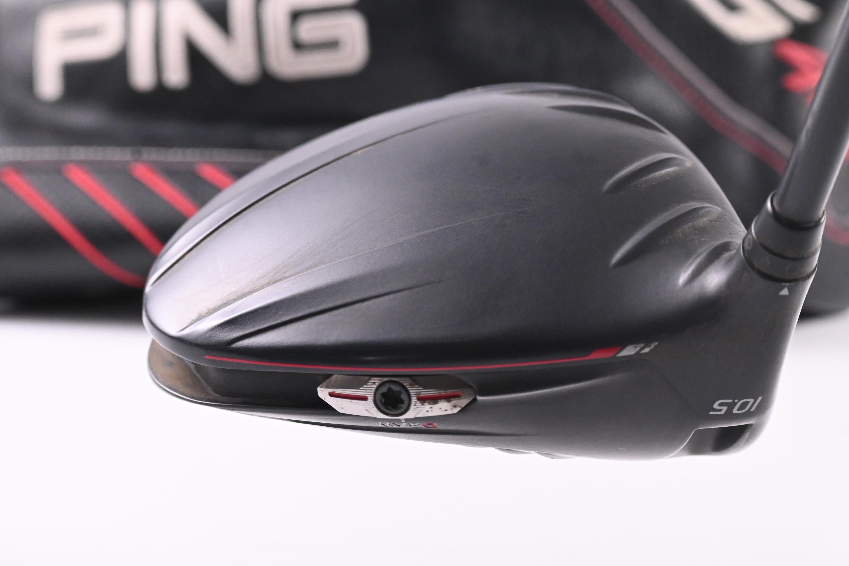 Left Hand Ping G410 Plus Driver / 10.5 Degree / Senior Flex Ping Alta CB Red 55 Shaft