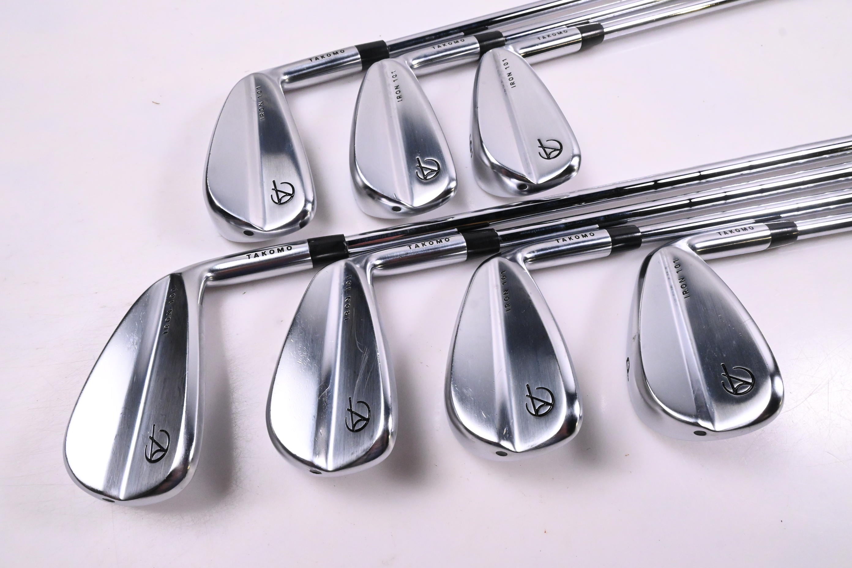 Takomo 101 Irons / 4-PW / Stiff Flex KBS Tour 120 Steel Shafts