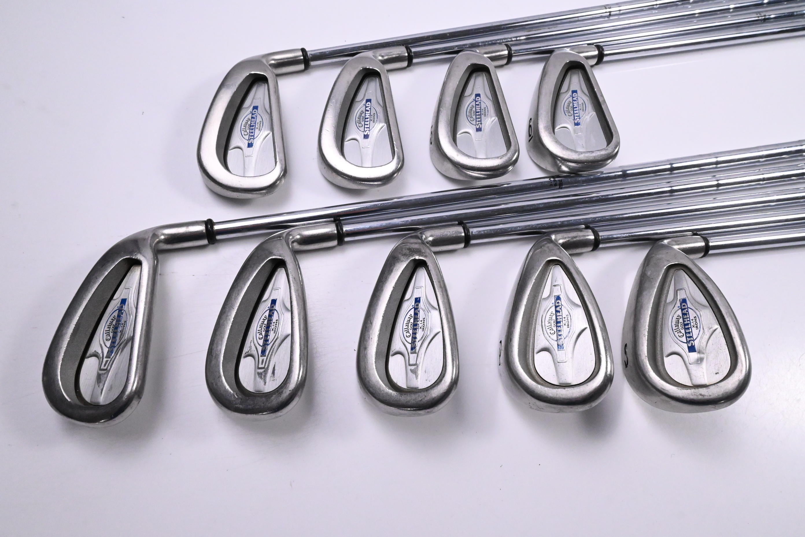 Callaway X-14 Irons / 3-PW+SW / Regular Flex Callaway X-14 Steel Shafts