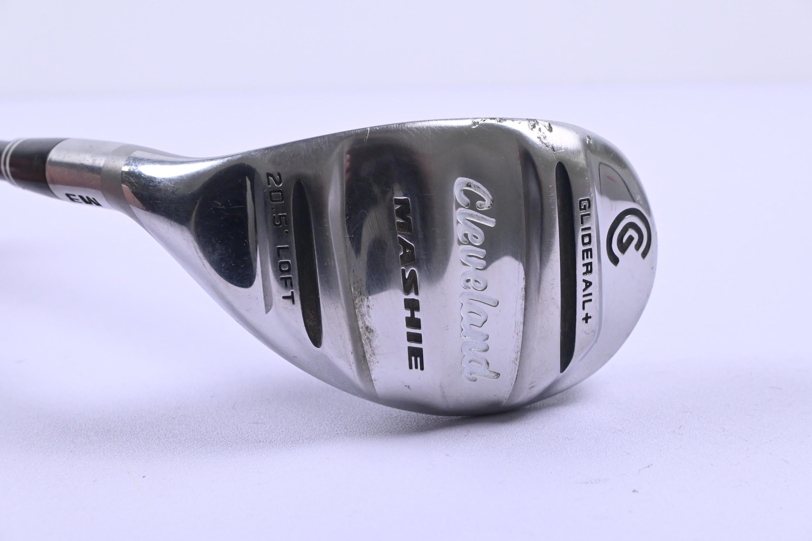 Left Hand Cleveland Mashie #3 Hybrid / 20.5 Degree / Stiff Flex Miyazaki C.Kua