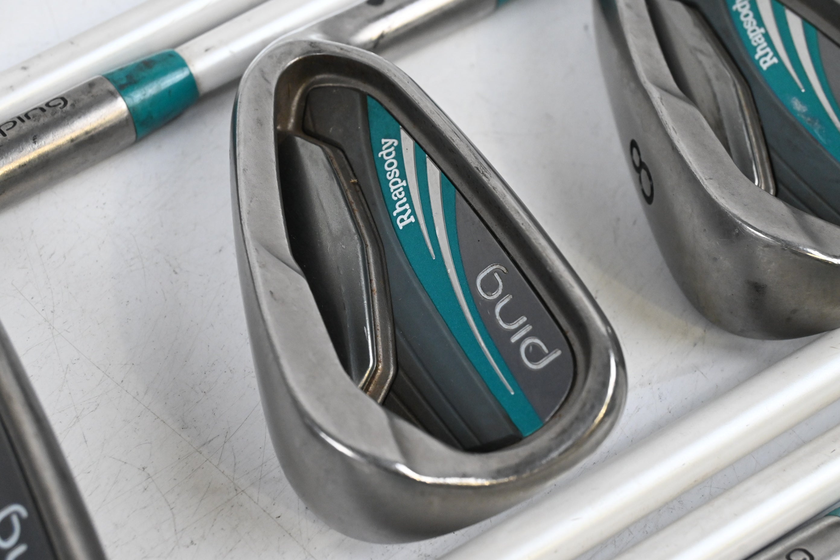 Ladies Ping Rhapsody 2015 Irons / 5-PW+GW+SW / Black Dot / Ladies Flex Ping