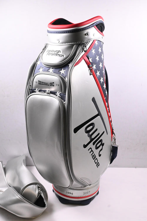 Taylormade Summer Commemorative 2025 Staff Bag / 6-Way Divider / Silver, Navy