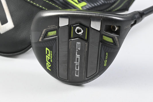 Cobra King Radspeed Big Tour #3 Wood / 14.5 Degree / Stiff Flex Fujikura Motore
