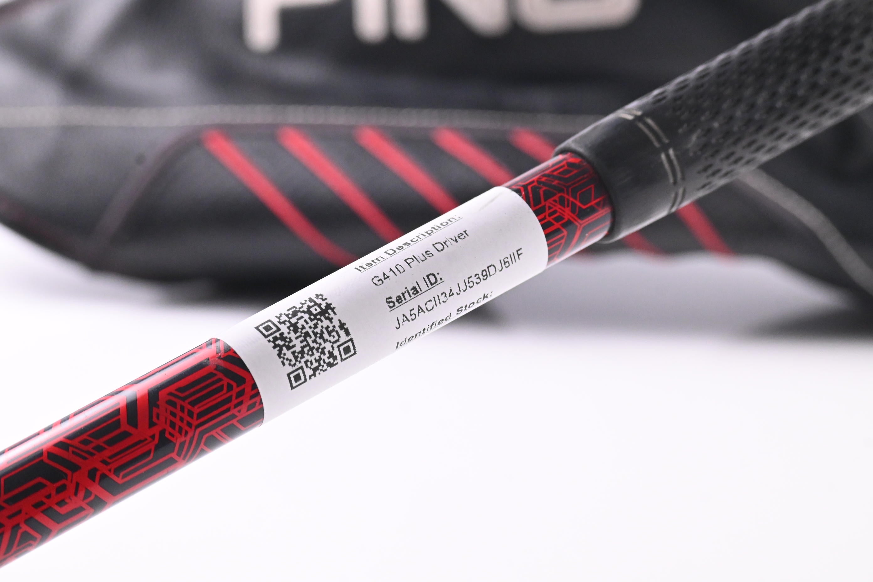 Left Hand Ping G410 Plus Driver / 10.5 Degree / Senior Flex Ping Alta CB Red 55 Shaft