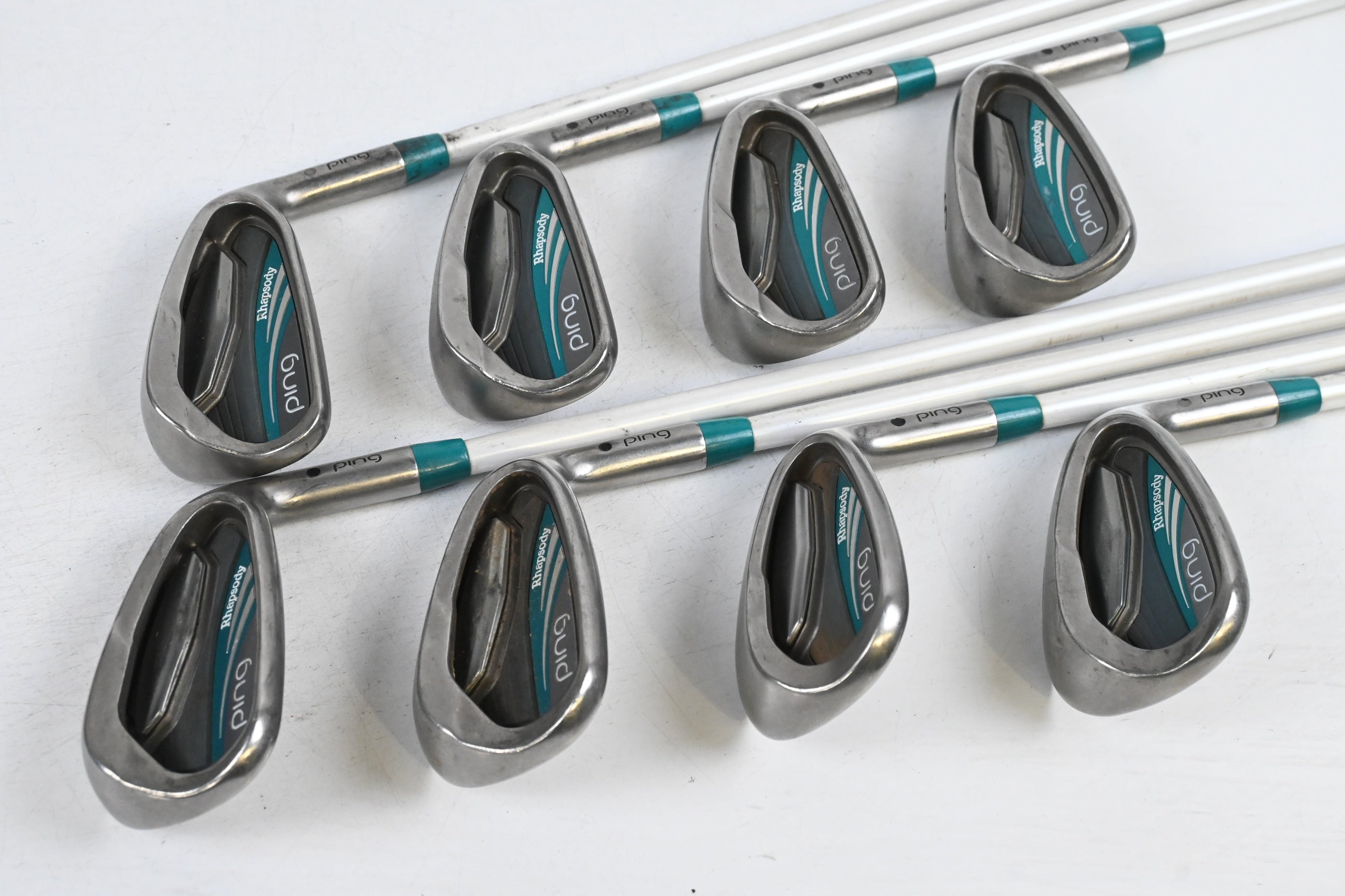 Ladies Ping Rhapsody 2015 Irons / 5-PW+GW+SW / Black Dot / Ladies Flex Ping