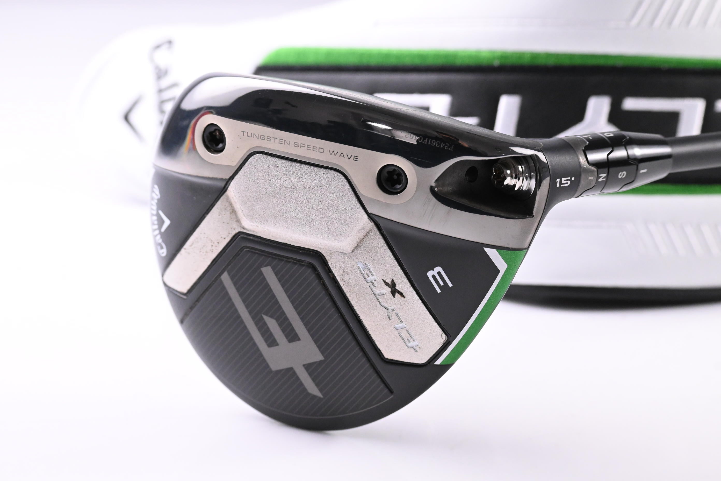 Callaway Elyte X #3 Wood / 15 Degree / Senior Flex Vanquish 5 Shaft