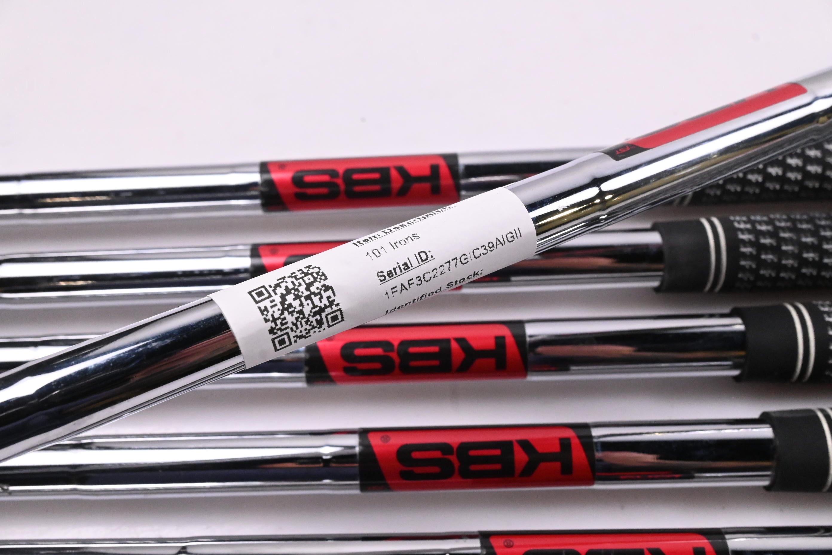 Takomo 101 Irons / 4-PW / Stiff Flex KBS Tour 120 Steel Shafts