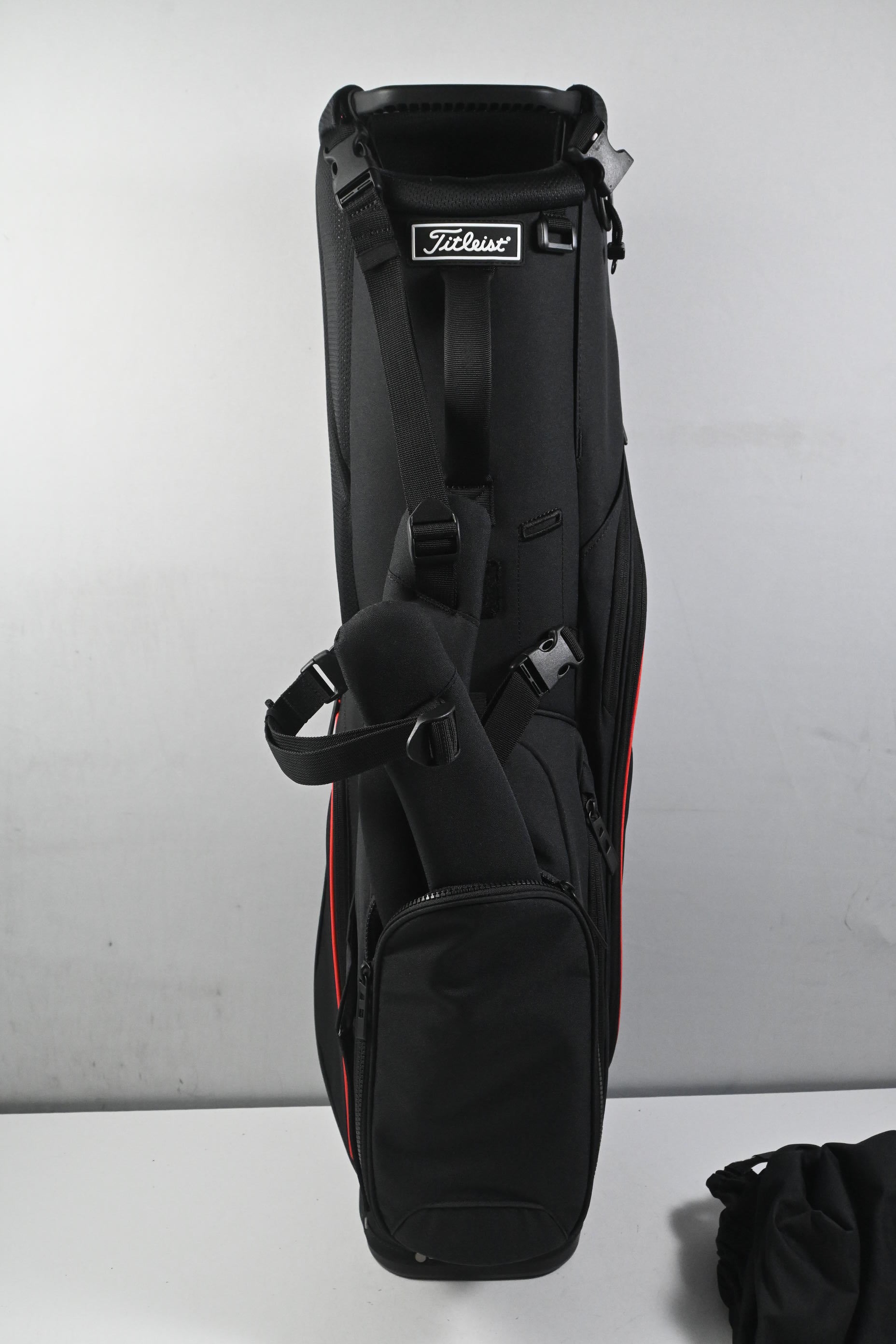 Titleist Stand Bag / 5-Way Divider / Black, White & Red