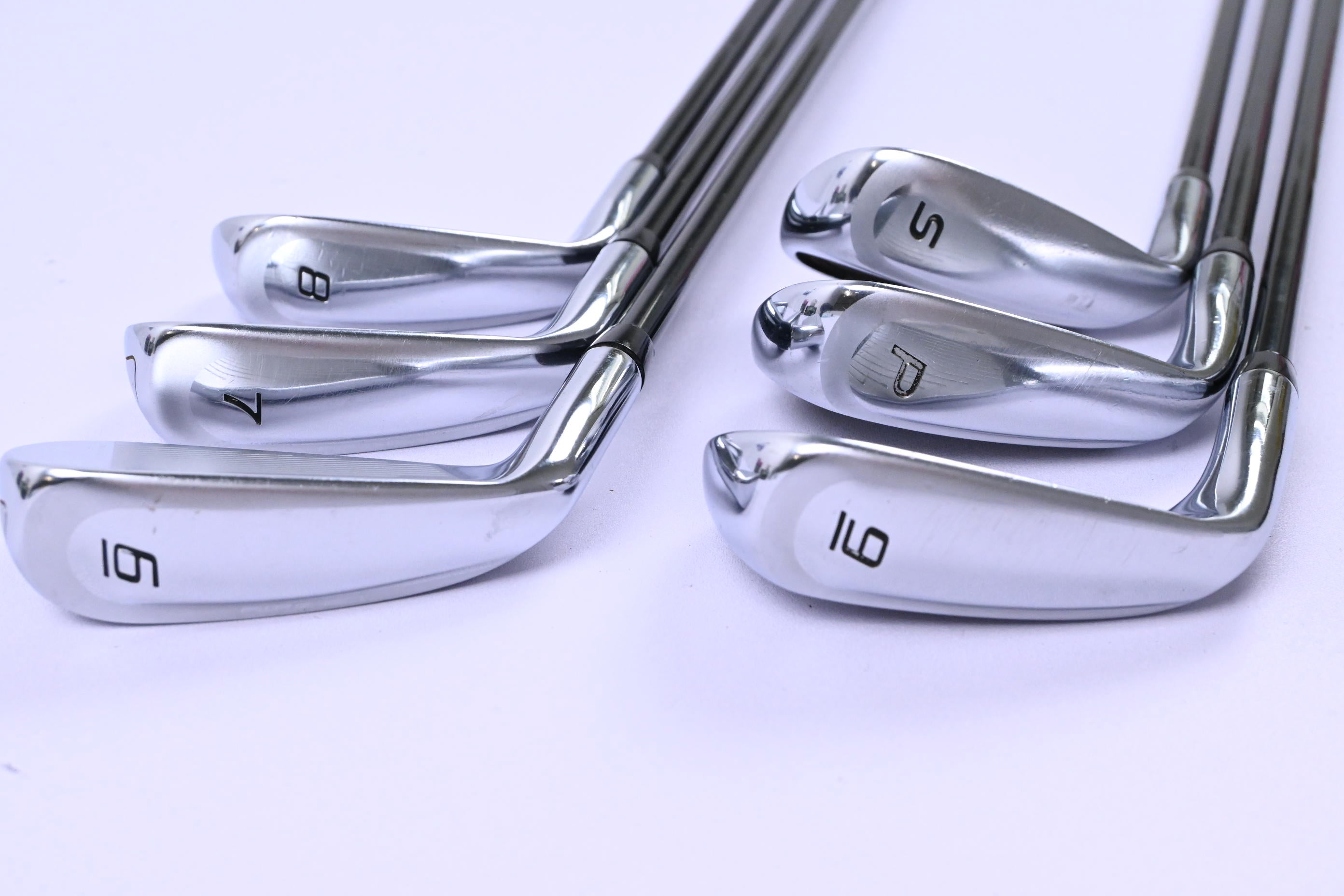 Cobra King F9 Irons / 6-PW+SW / Senior Flex Fujikura Atmos 6 Shaft