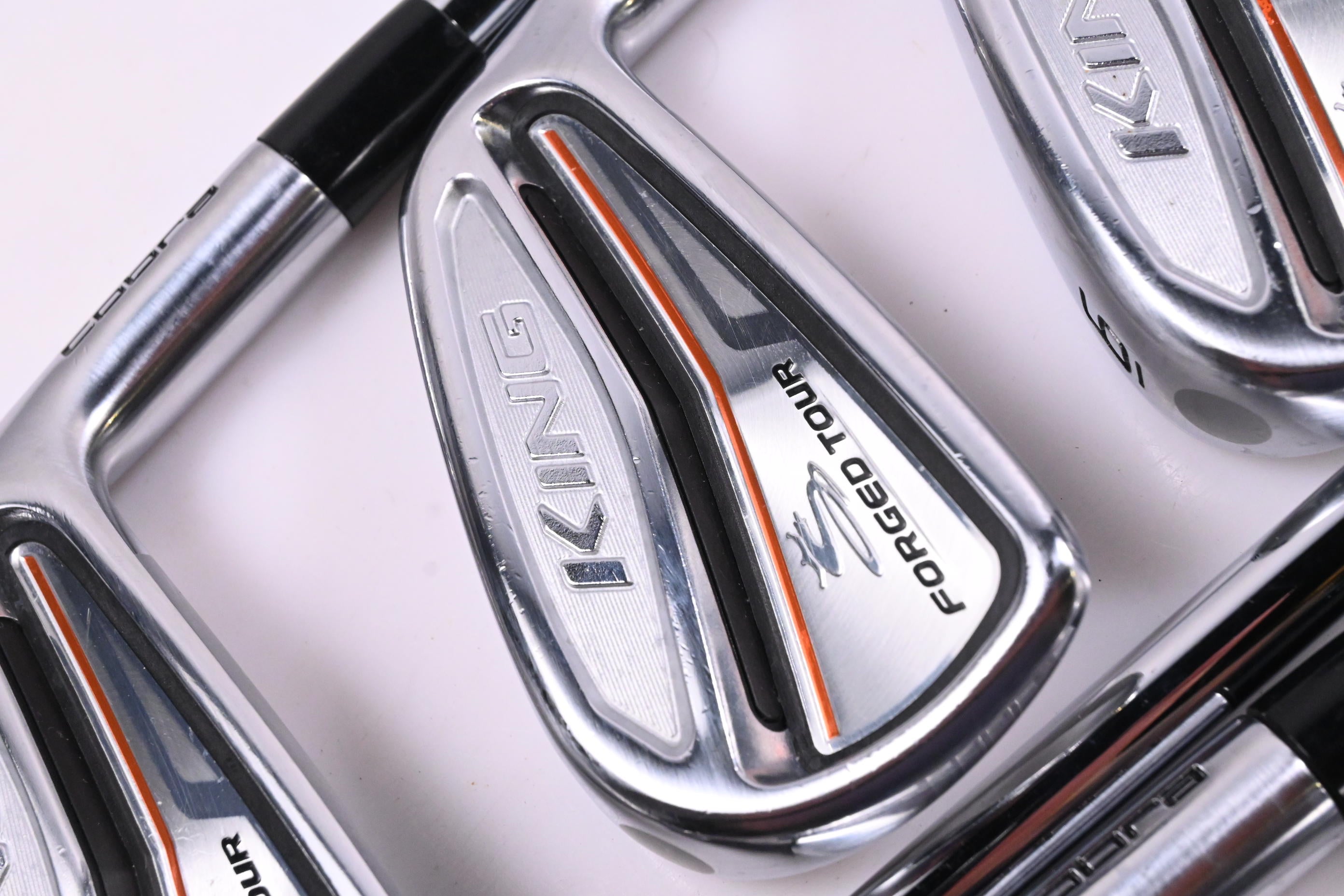 Cobra King Forged Tour Irons / 4-PW / Stiff Flex KBS Tour FLT 120 Shafts