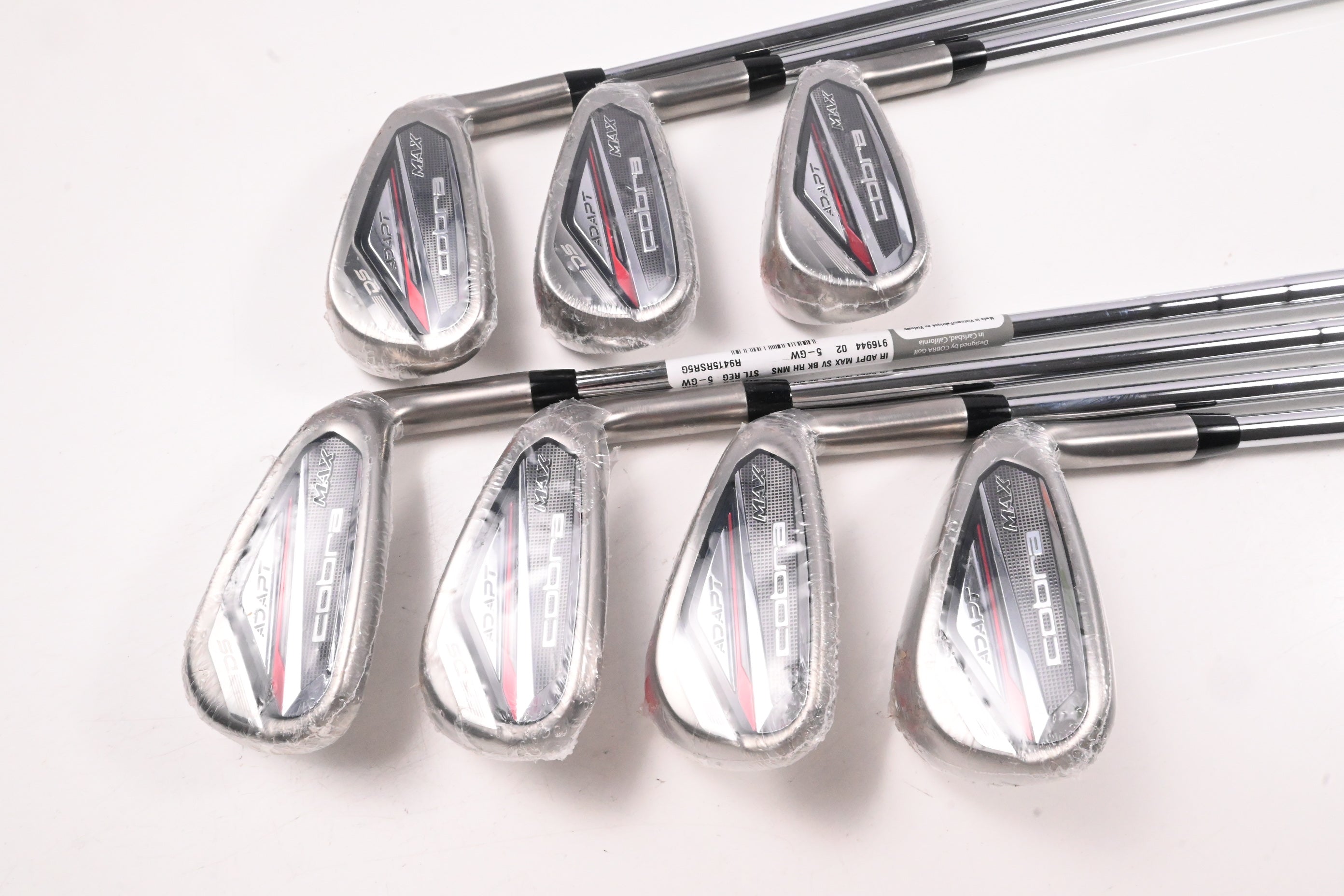Cobra DS-Adapt Max Irons / 5-PW+GW / Regular Flex KBS Tour Lite Shafts