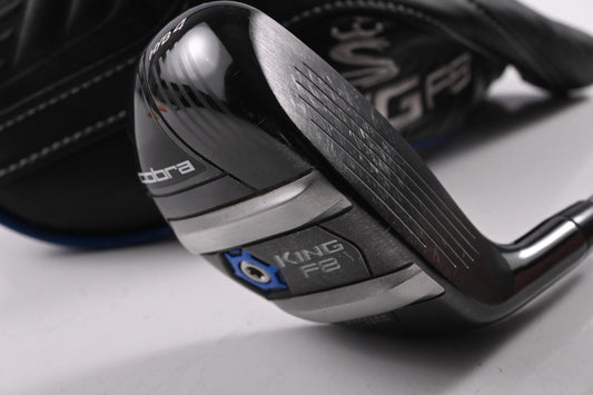 Cobra King F8 #4 Hybrid / 22 Degree / Regular Flex Aldila Rogue Pro 75 Shaft