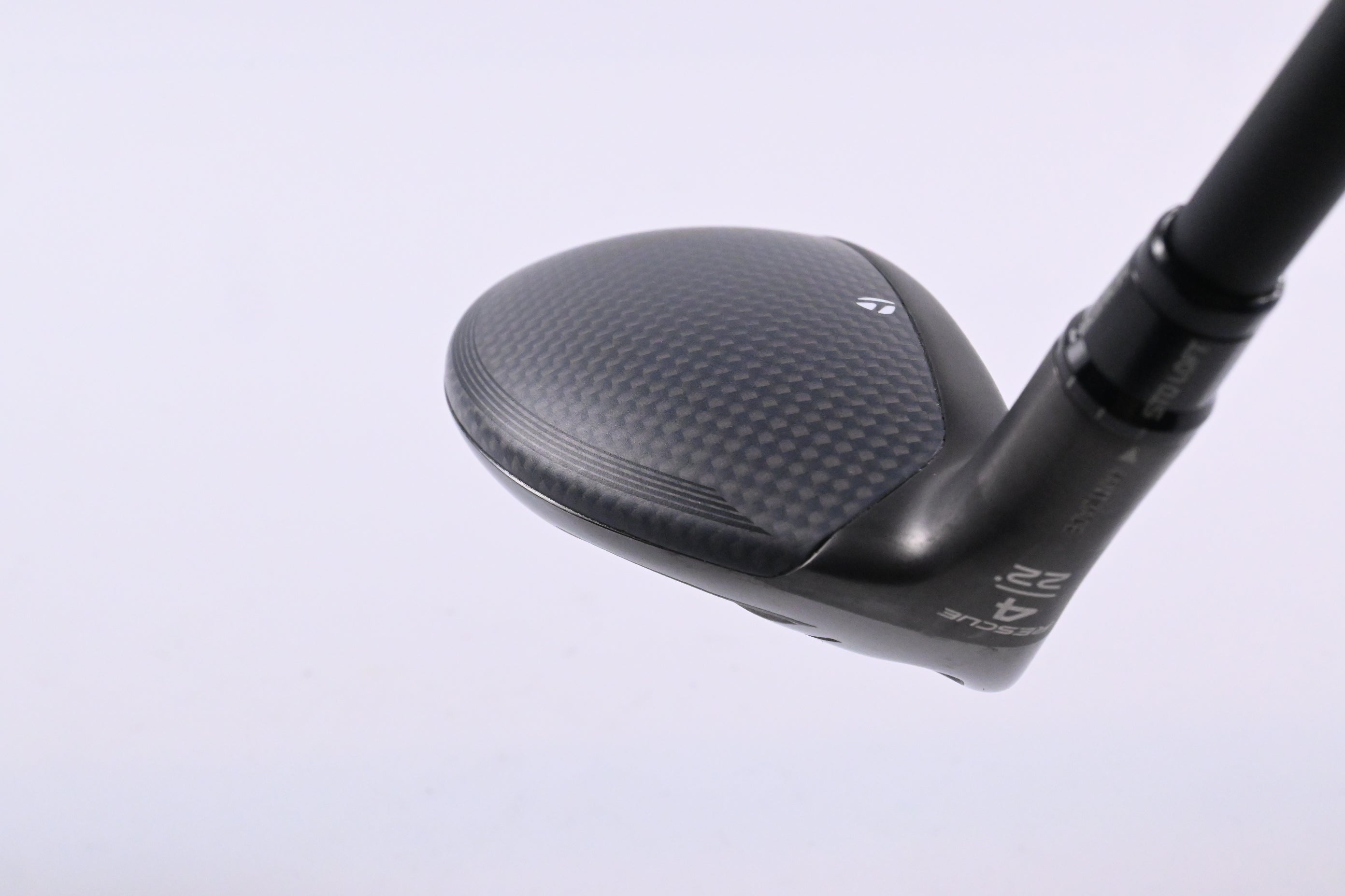 Left Hand Taylormade Qi35 #4 Hybrid / 22 Degree / Regular Flex Ventus Blue 6