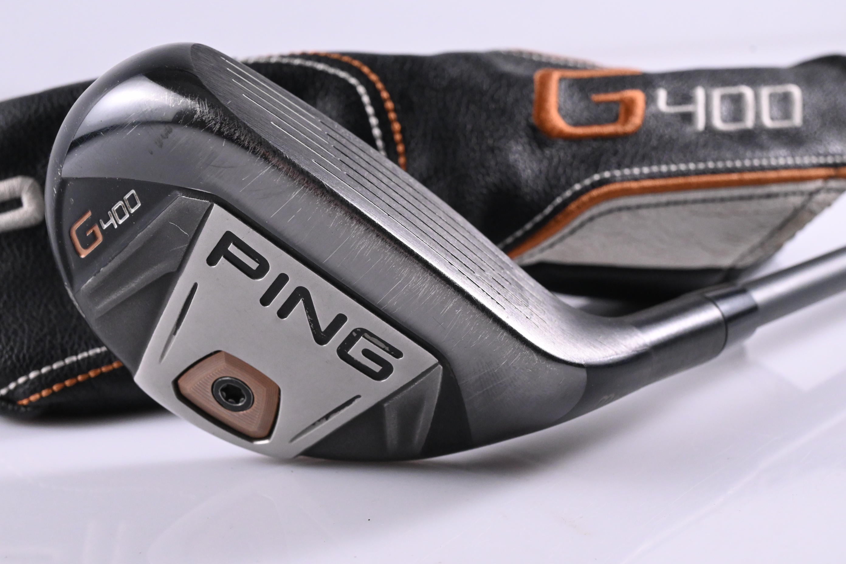 Ping G400 #3 Hybrid / 19 Degree / Stiff Flex HZRDUS Smoke Black 80 Shaft