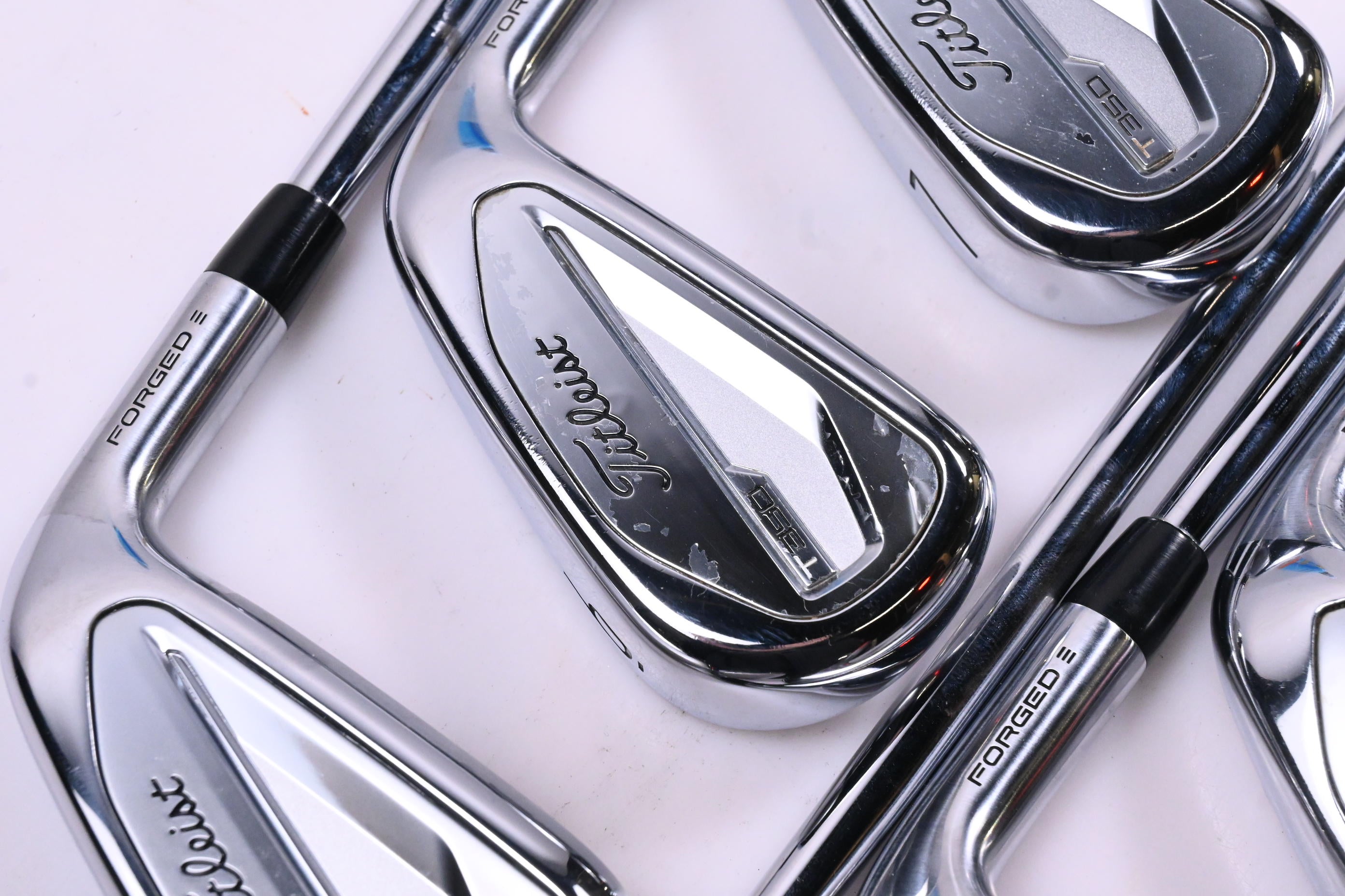 Titleist T350 Irons / 5-PW+48° / Regular Flex AMT Red R300 Shafts