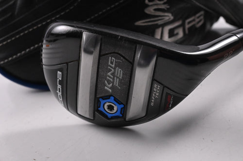 Cobra King F8 #4 Hybrid / 22 Degree / Regular Flex Aldila Rogue Pro 75 Shaft