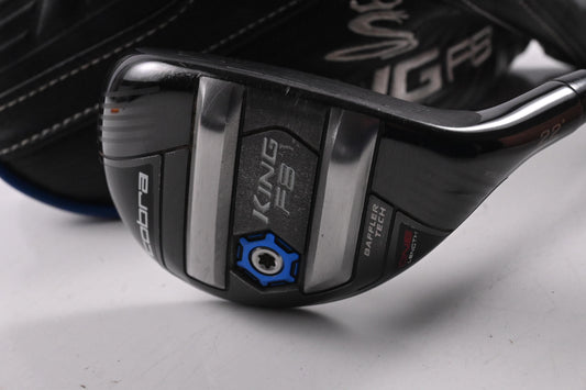Cobra King F8 #4 Hybrid / 22 Degree / Regular Flex Aldila Rogue Pro 75 Shaft