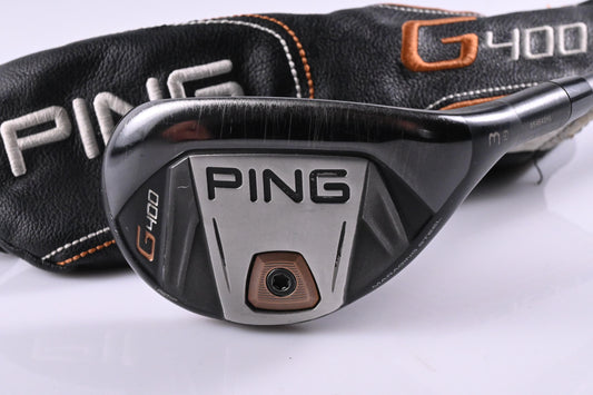Ping G400 #3 Hybrid / 19 Degree / Stiff Flex HZRDUS Smoke Black 80 Shaft