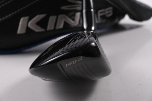 Cobra King F8 #4 Hybrid / 22 Degree / Regular Flex Aldila Rogue Pro 75 Shaft