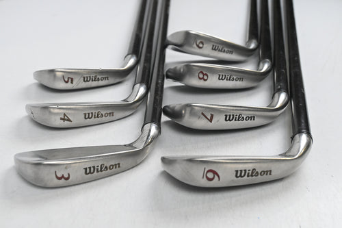 Wilson Deep Red Irons / 4-9i / Regular Flex Fatshaft Shafts