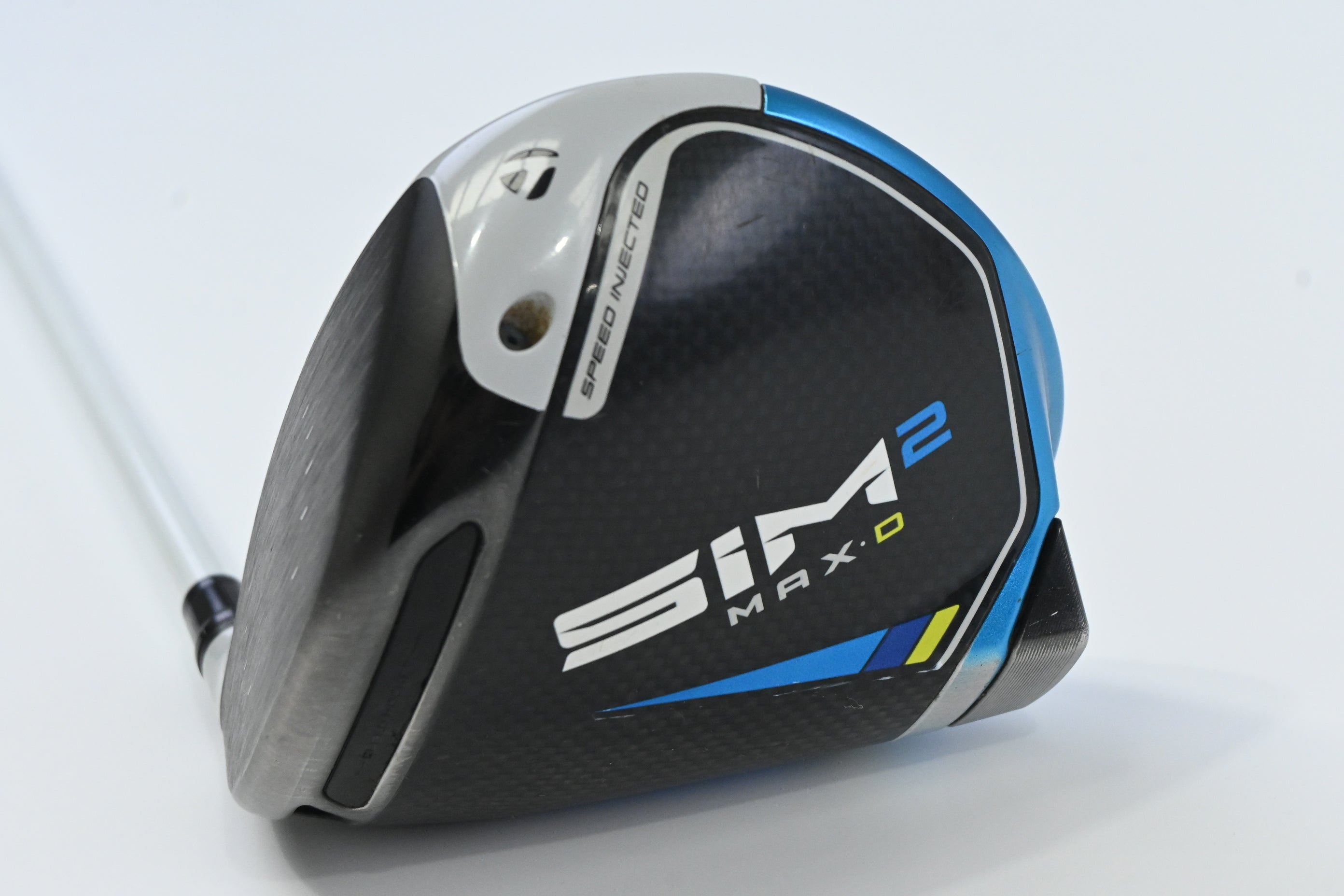 Left Hand Taylormade SIM2 Max D Driver / 10.5 Degree / Regular Flex AirSpeeder