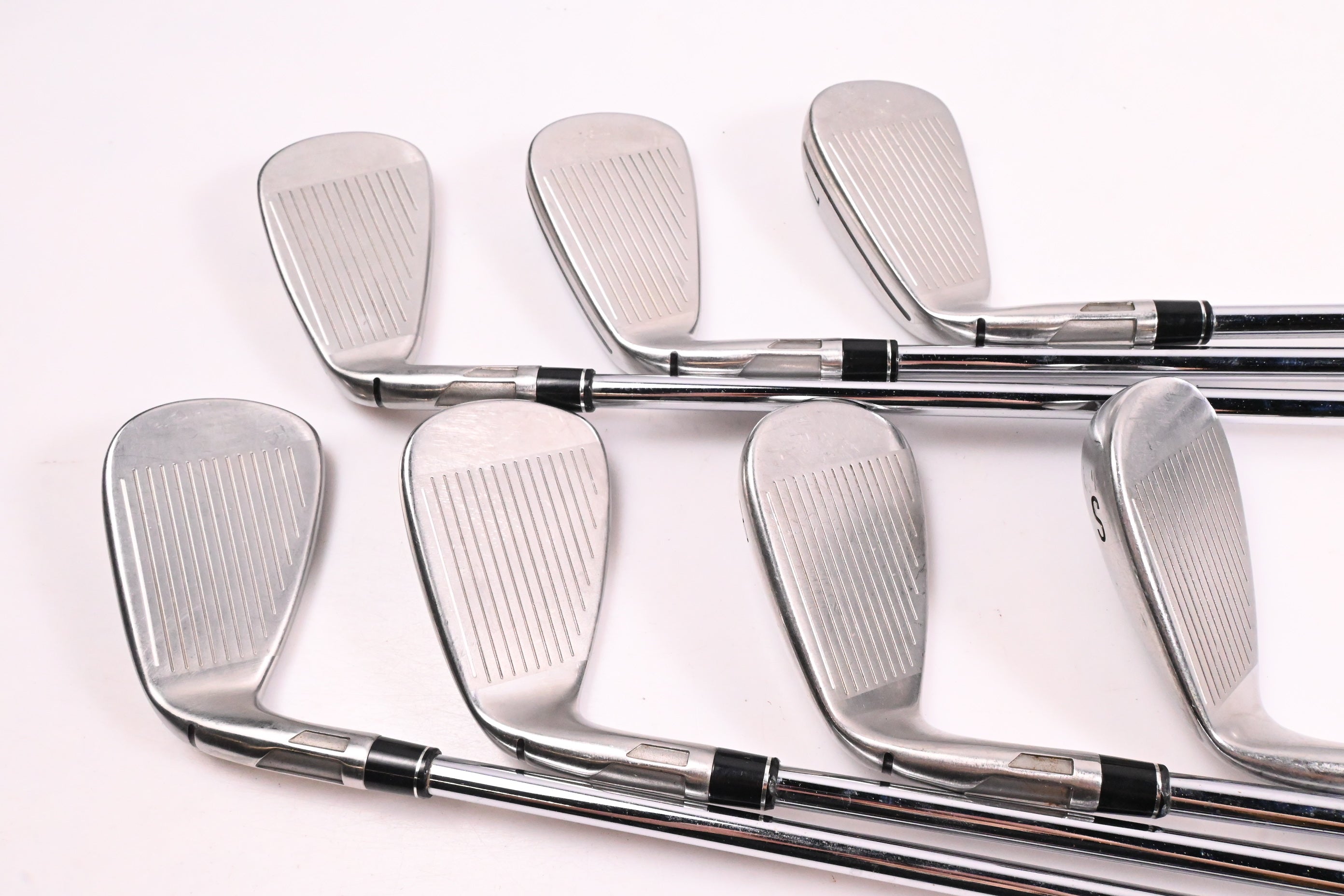 Taylormade Stealth Irons / 5-PW+SW / Stiff Flex KBS MAX MT 85 Shafts