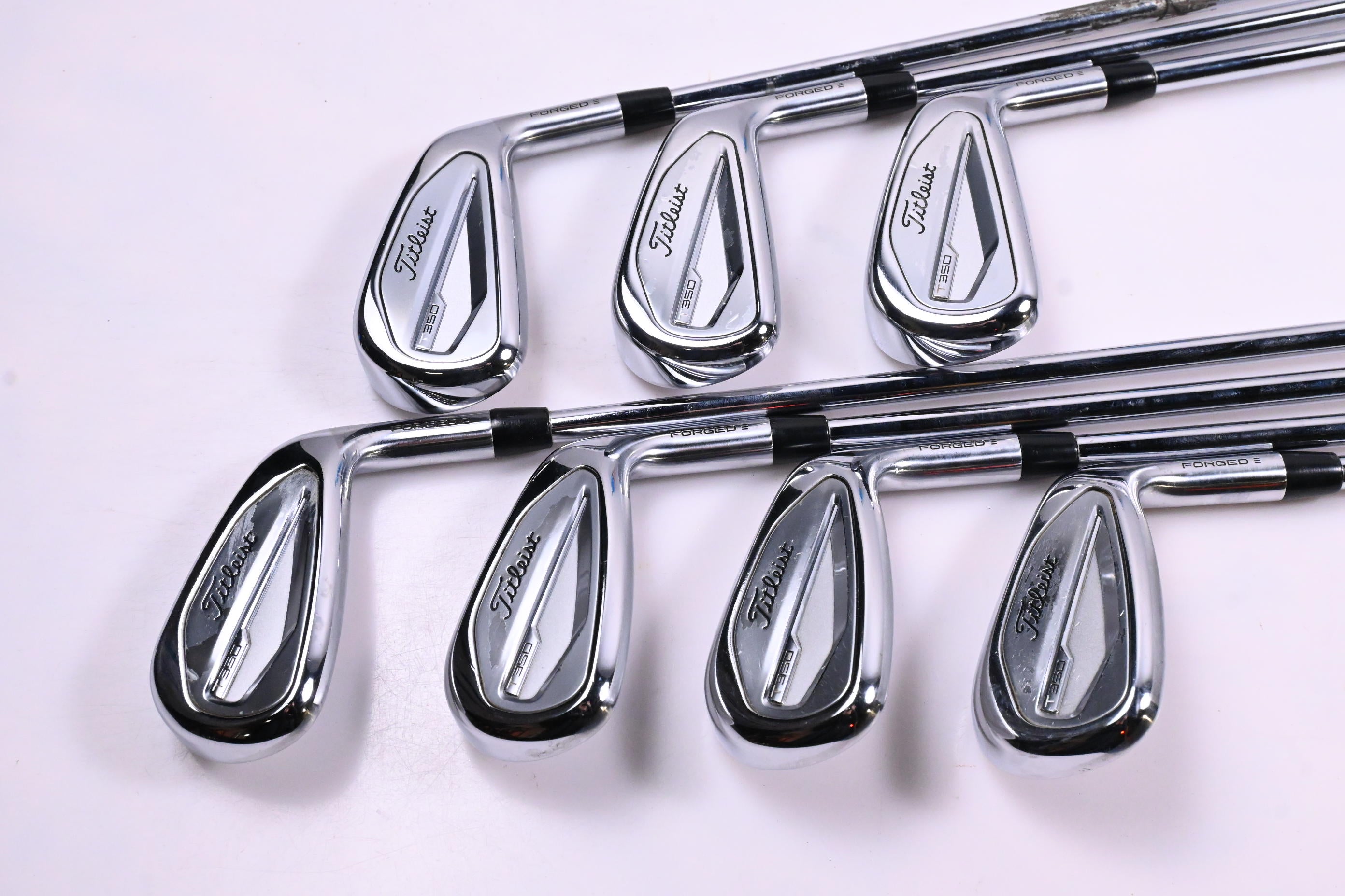 Titleist T350 Irons / 5-PW+48° / Regular Flex AMT Red R300 Shafts