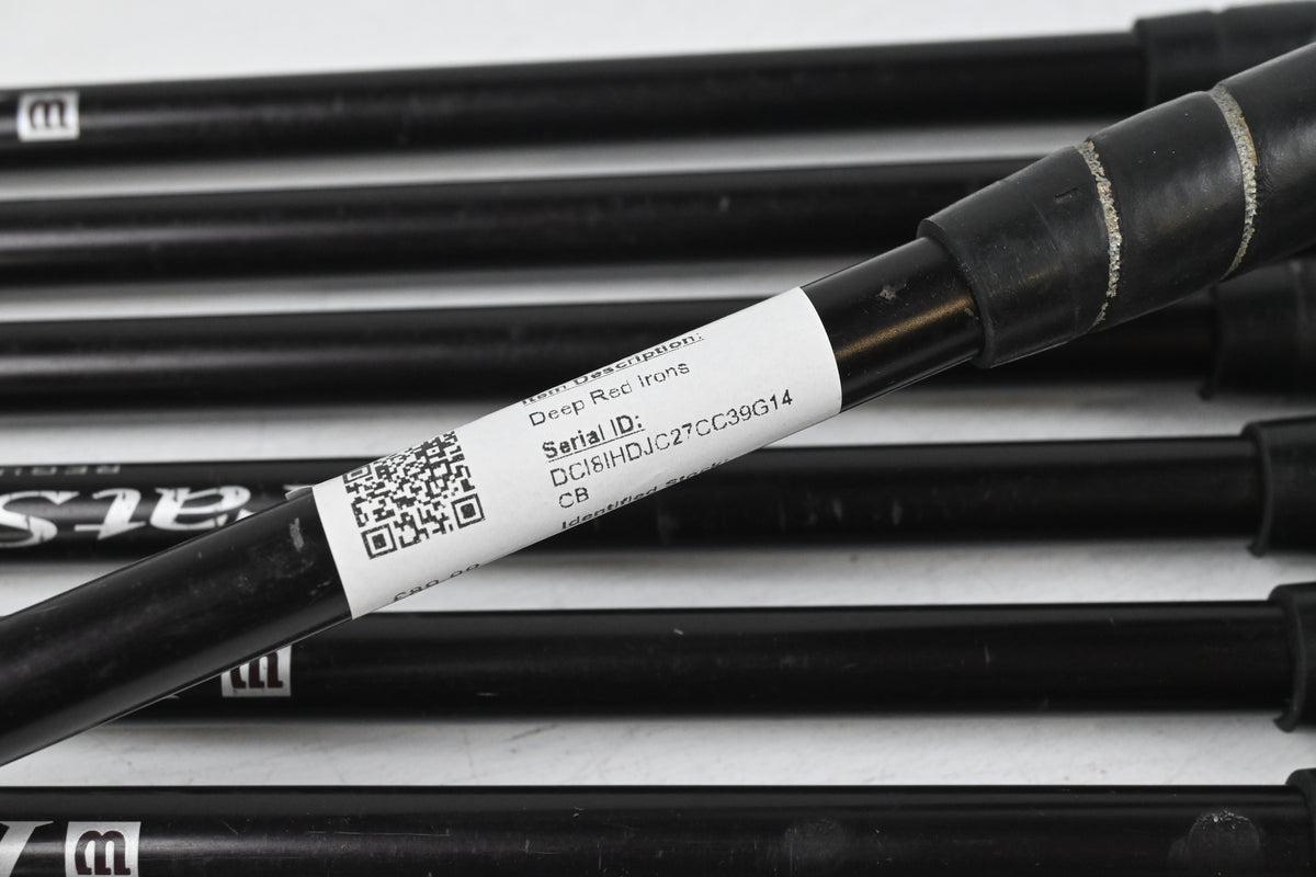 Wilson Deep Red Irons / 4-9i / Regular Flex Fatshaft Shafts