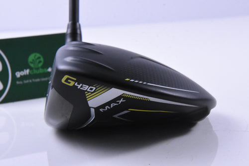 Left Hand Ping G430 Max Driver / 10.5 Degree / Stiff Flex Aldila Rogue 130 MSI