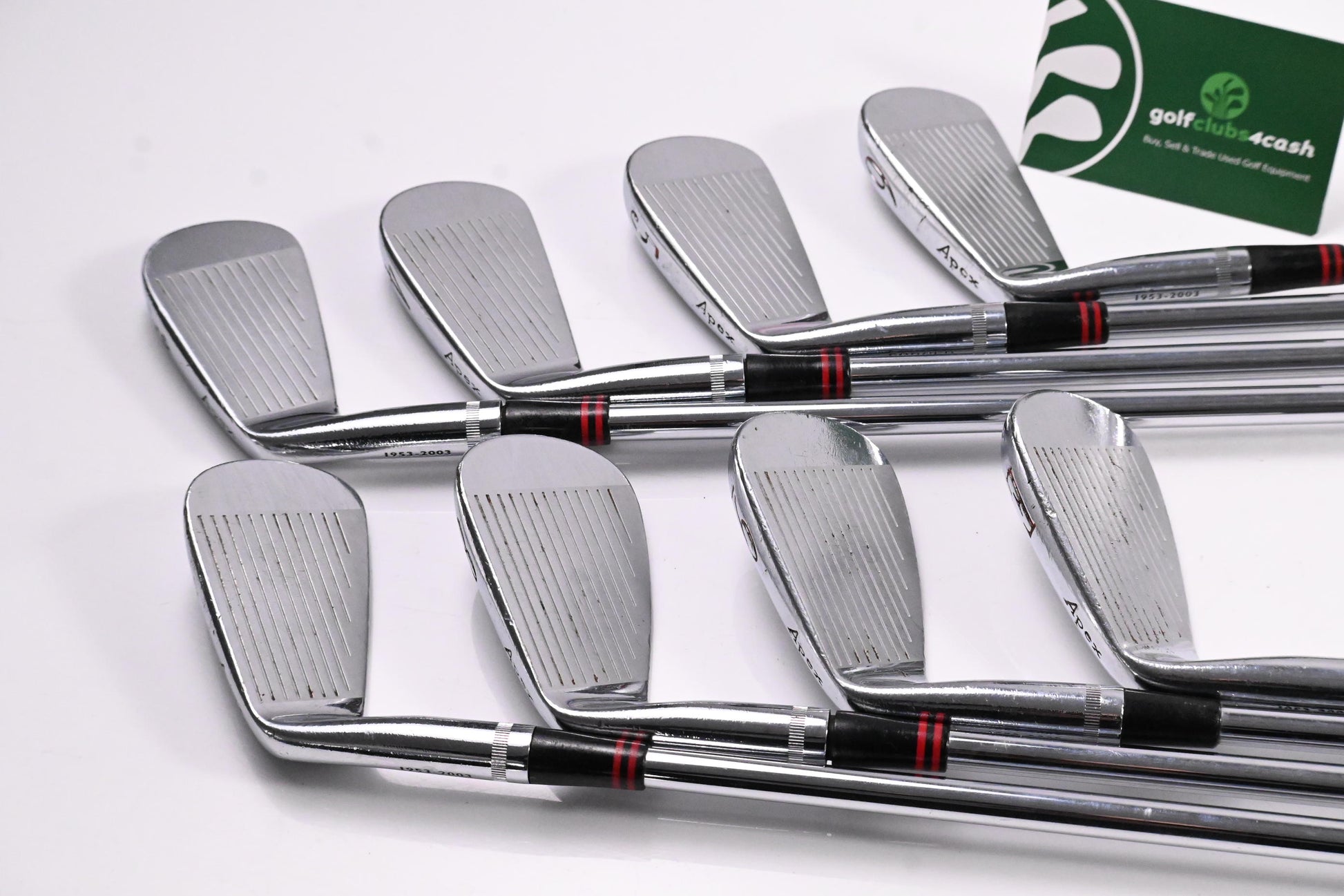 Ben Hogan 50Th Anniversary Irons / 3-PW / Stiff Flex Ben Hogan Apex Shafts