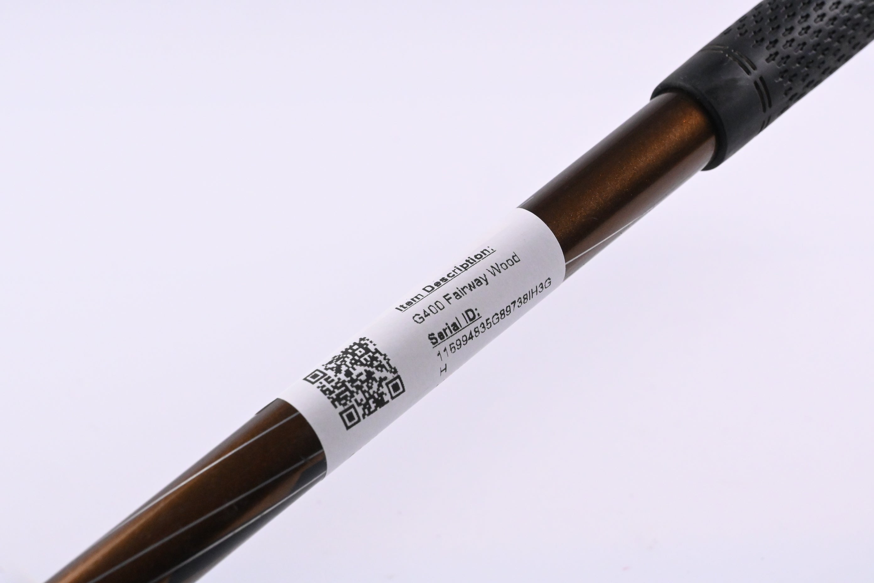 Ping G400 #3 Wood / 14.5 Degree / Regular Flex Ping Alta CB 65 Shaft