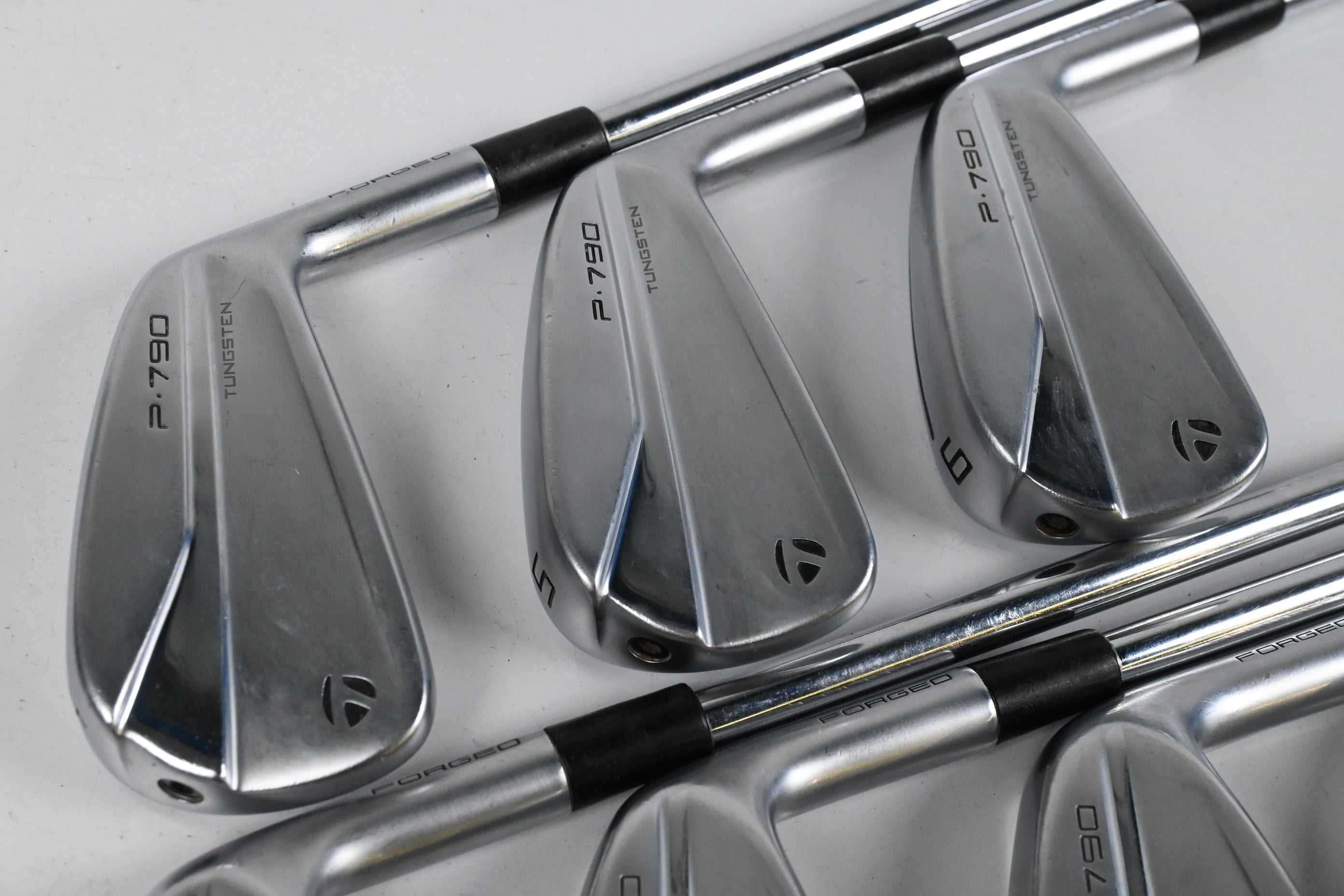Taylormade P790 2021 Irons / 4-PW / Stiff Flex KBS Tour Lite Shafts