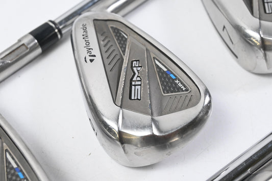 Taylormade SIM2 Max Irons / 5-PW / Stiff Flex KBS MAX MT 85 Shafts