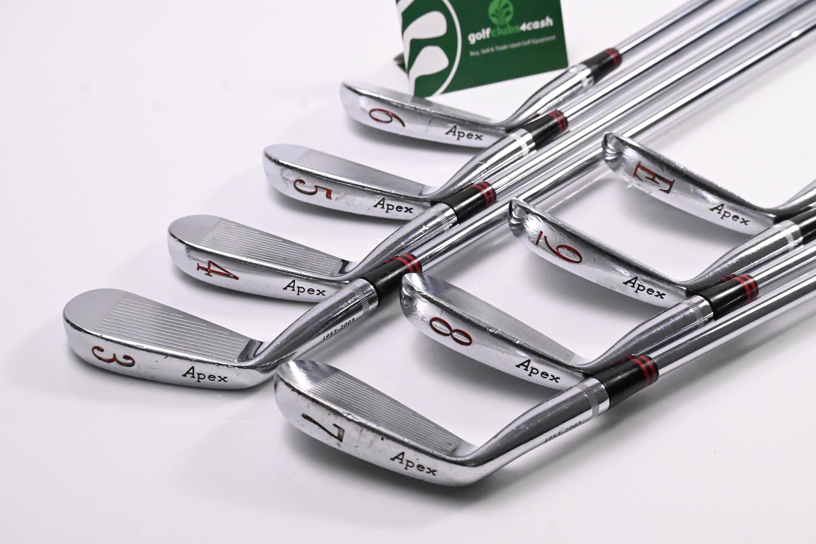 Ben Hogan 50Th Anniversary Irons / 3-PW / Stiff Flex Ben Hogan Apex Shafts