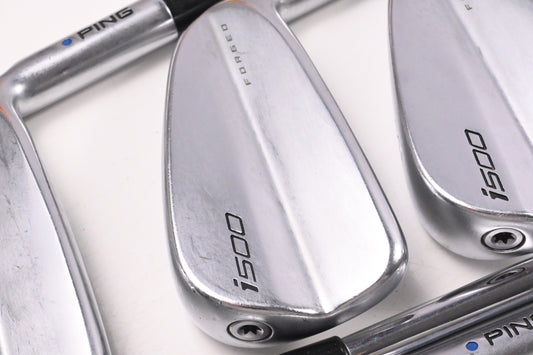 Ping i500 Irons / 4-PW+UW / Blue Dot / Regular Plus Flex Project X LZ 115 Shafts