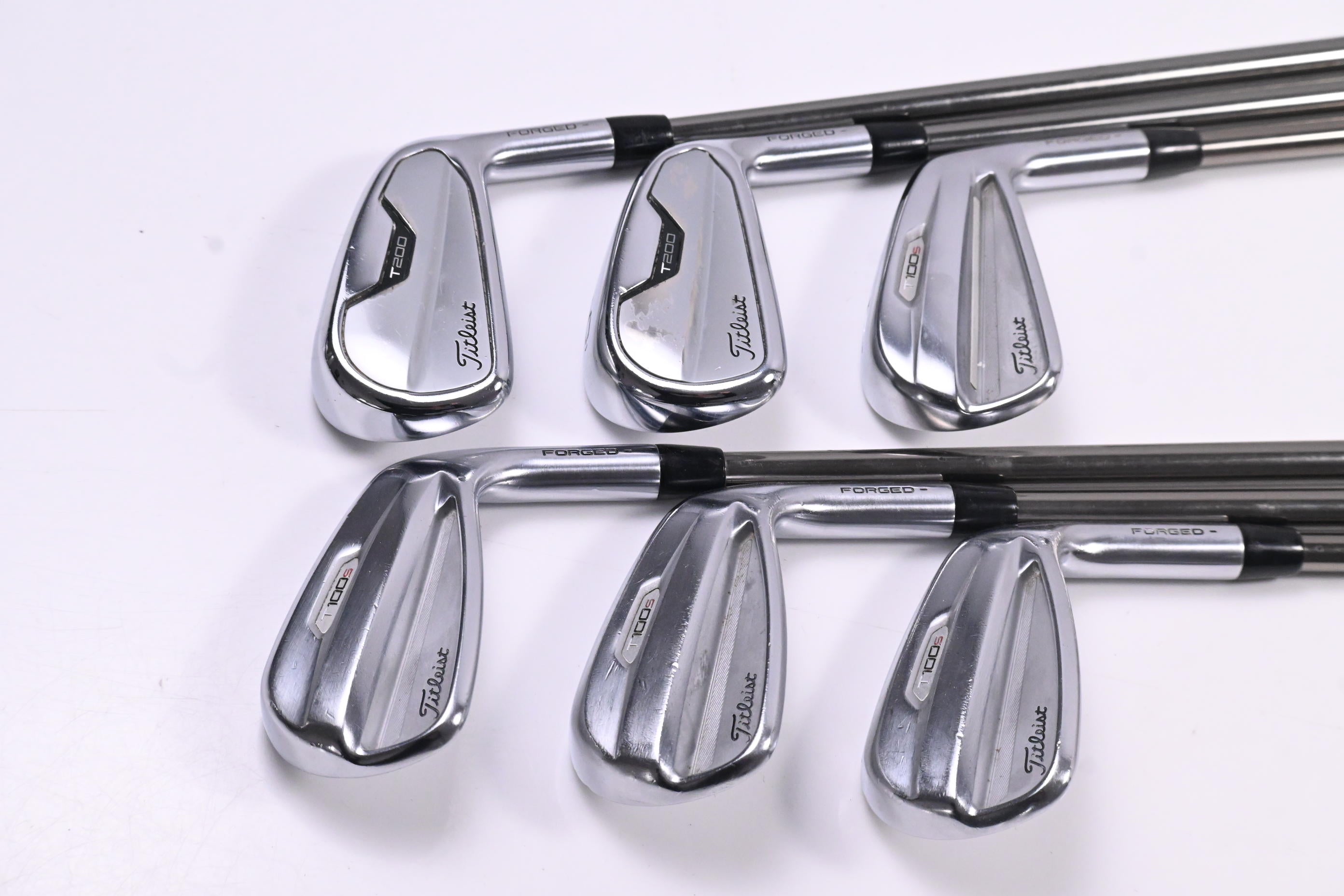 Titleist T100.s/T200 2021 Combo Irons / 5-PW / Stiff Flex UST Recoil 110 Shafts