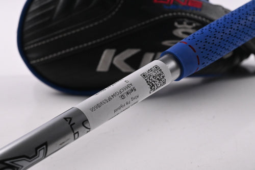 Cobra King F8 #4 Hybrid / 22 Degree / Regular Flex Aldila Rogue Pro 75 Shaft