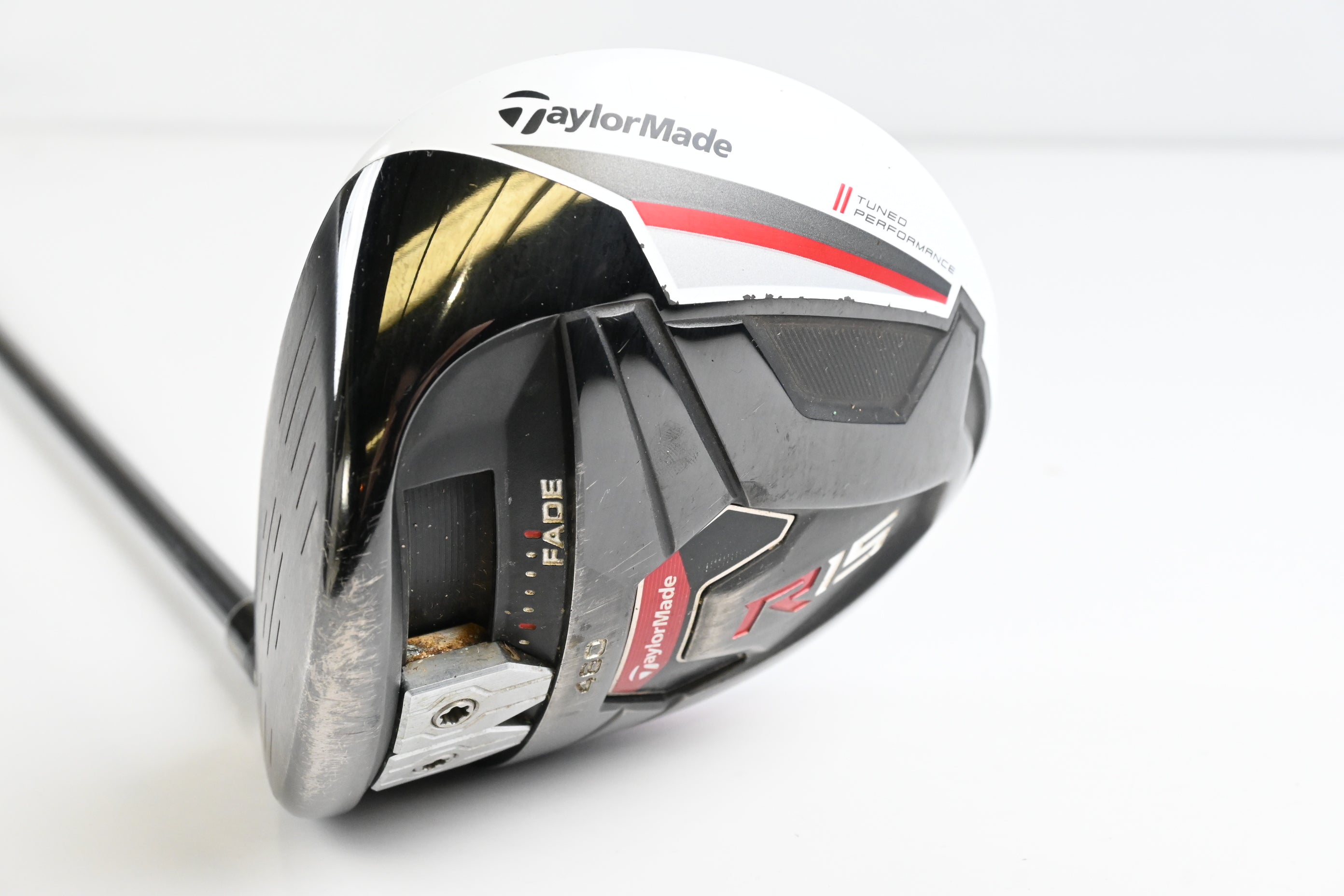 Left Hand Taylormade R15 Driver / 10.5 Degree / Regular Flex Speeder 57 Shaft
