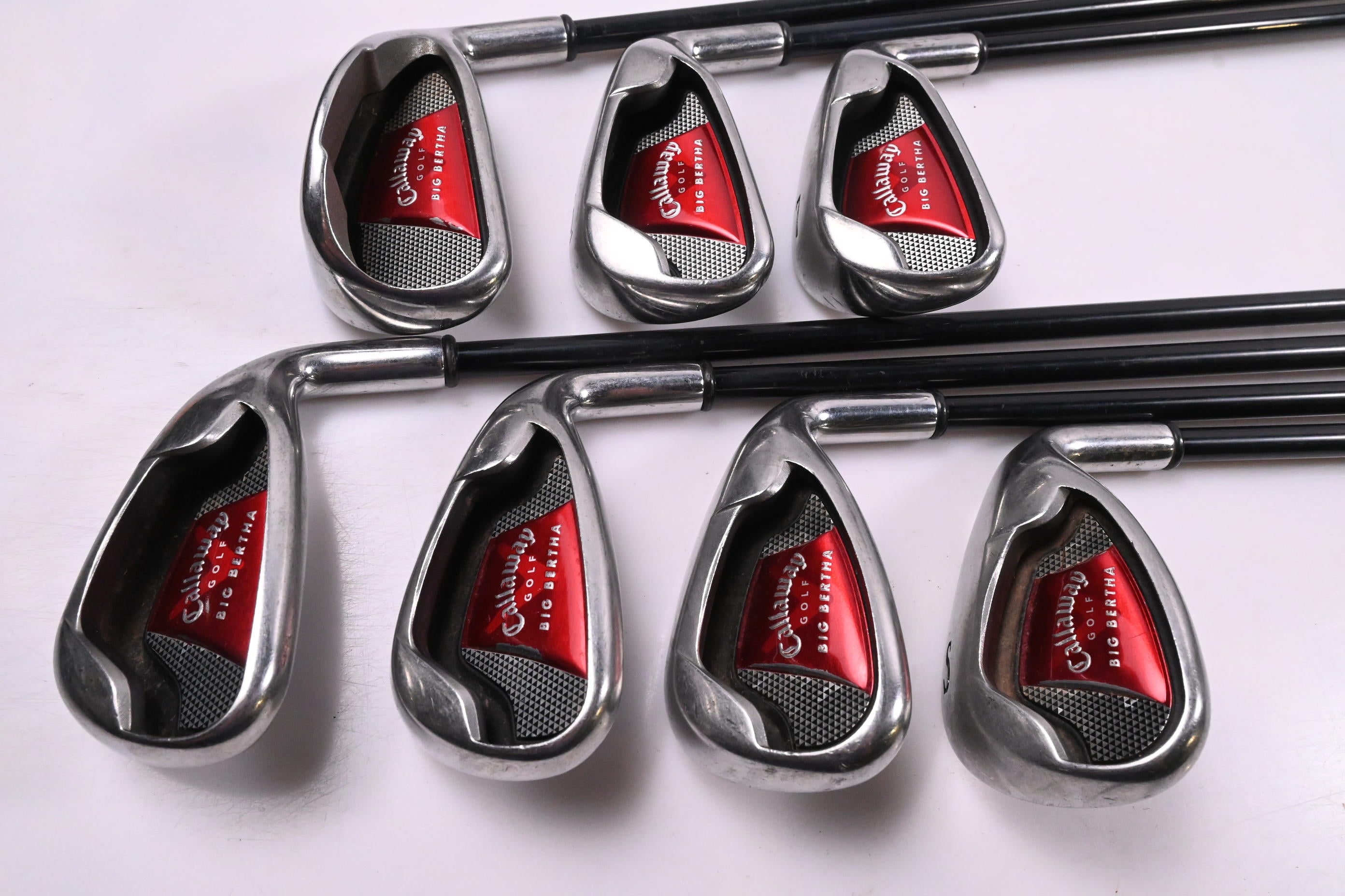 Callaway Big Bertha 2008 Irons / 5-PW+SW / Regular Flex Callaway 75 Shafts
