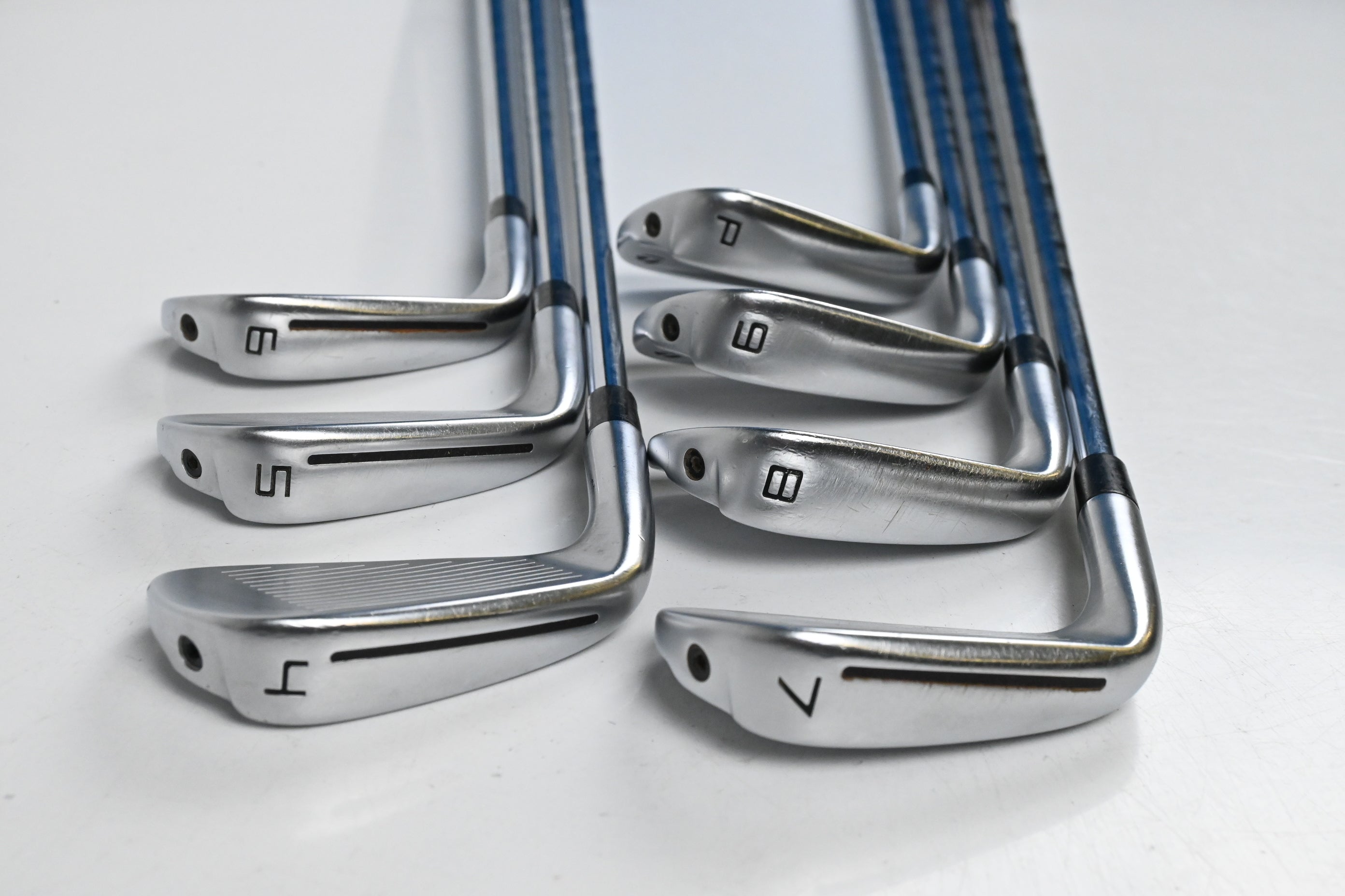 Taylormade P790 2021 Irons / 4-PW / Stiff Flex KBS Tour Lite Shafts